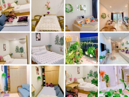 Studio The Sóng tầng cao mã 22.48 view nội khu