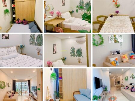 Cho thuê The Sóng loại 2PN 53m2 mã căn 22.48 tầng 22