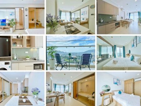 Cho thuê The Sóng loại 2PN 53m2 mã căn 25.36 tầng 25