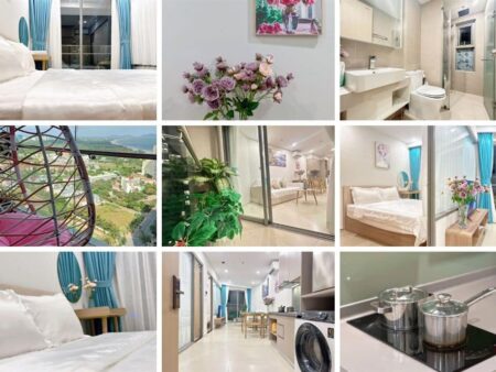 Cho thuê The Sóng loại 2PN 53m2 mã căn 27.41 tầng 27
