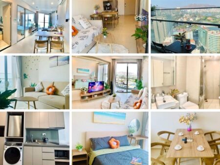 Cho thuê The Sóng loại 2PN 53m2 mã căn 28.27 tầng 28