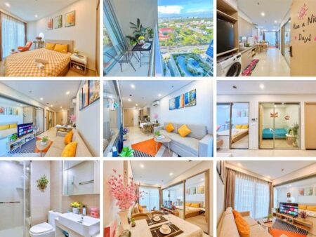 Cho thuê The Sóng loại 2PN 53m2 mã căn 19.46 tầng 19