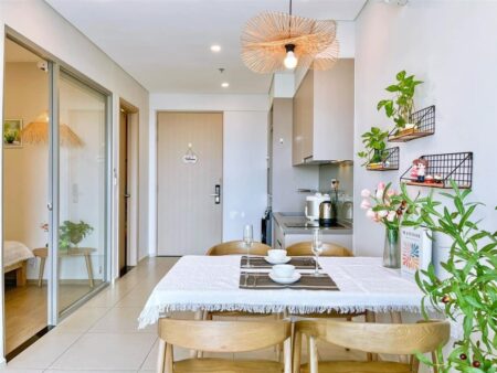 Cho thuê The Sóng loại 2PN 53m2 mã căn 17.39 tầng 17