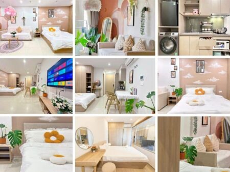 Mã căn 19.45 The Sóng loại Studio 45m2