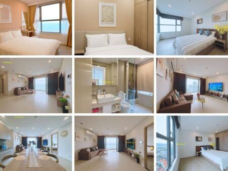 Mã căn 20.20 The Sóng cho thuê loại 3PN 72m3 view biển