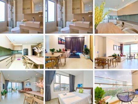 Cho thuê căn 3PN 122m2 The Sóng mã 07.26 view biển