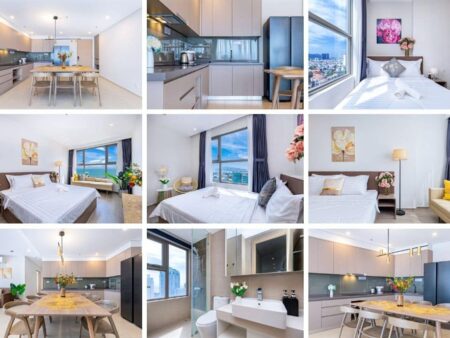 Cho thuê căn 3PN 122m2 The Sóng mã 16.26 view biển
