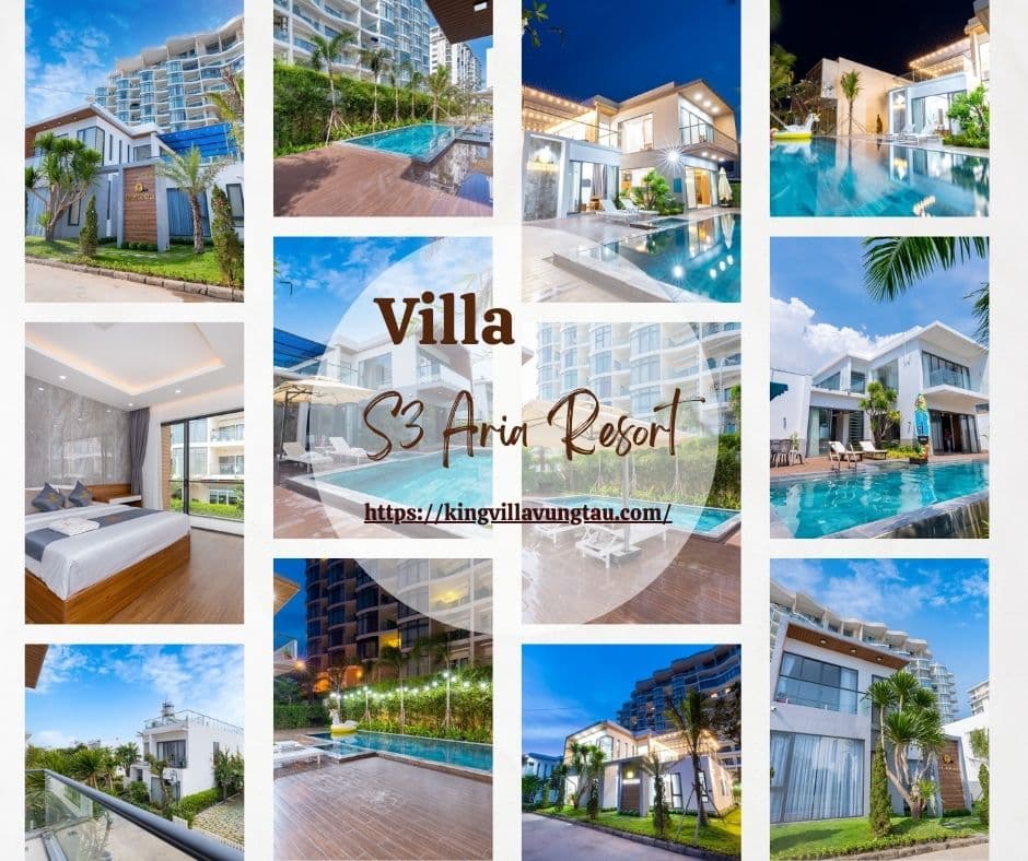 Villa sát biển S3 Aria Resort – Long Cung