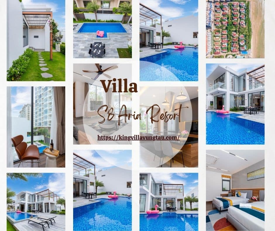 Villa sát biển S8 Aria Resort – Long Cung