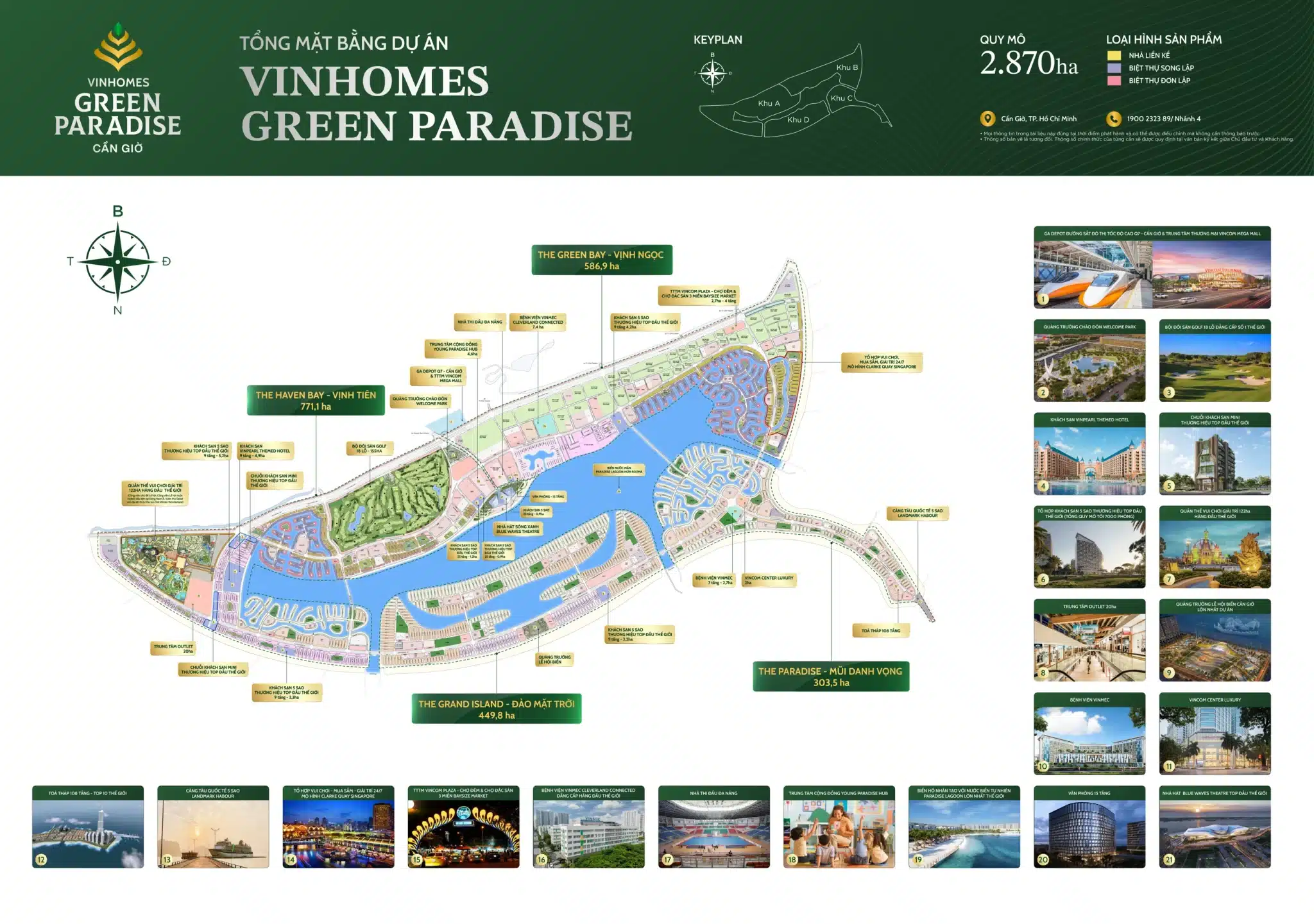 2. Thiết kế nhà phố Vinhomes Green Paradise – Hiện đại & tiện nghi
