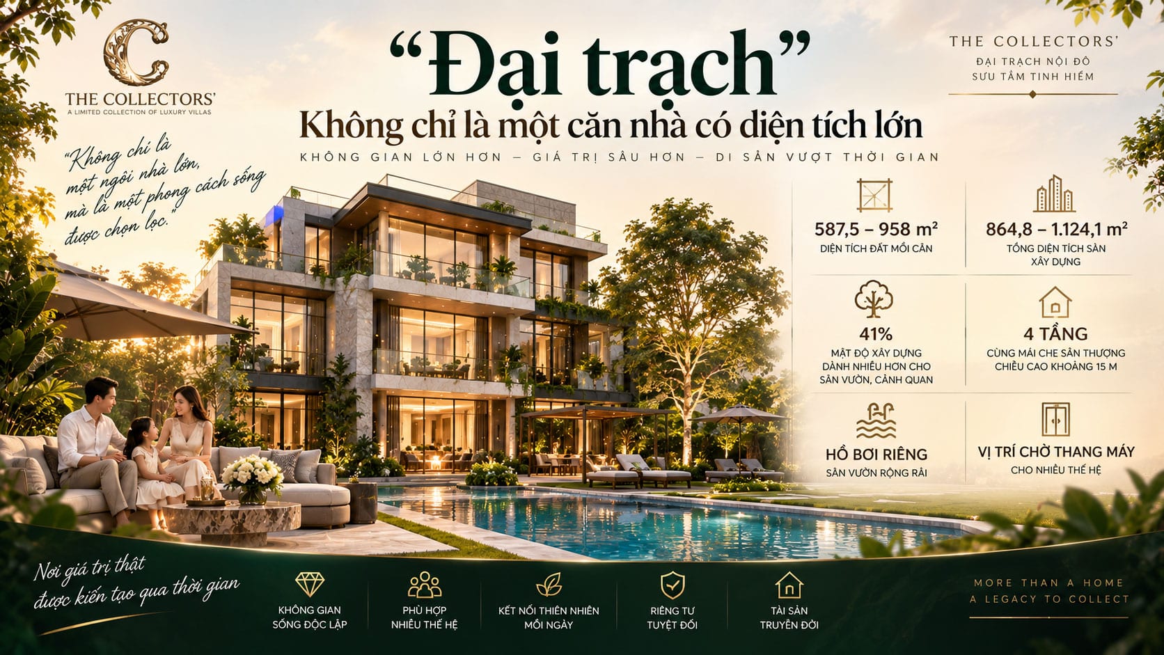 “Đại trạch” – không chỉ là một căn nhà có diện tích lớn