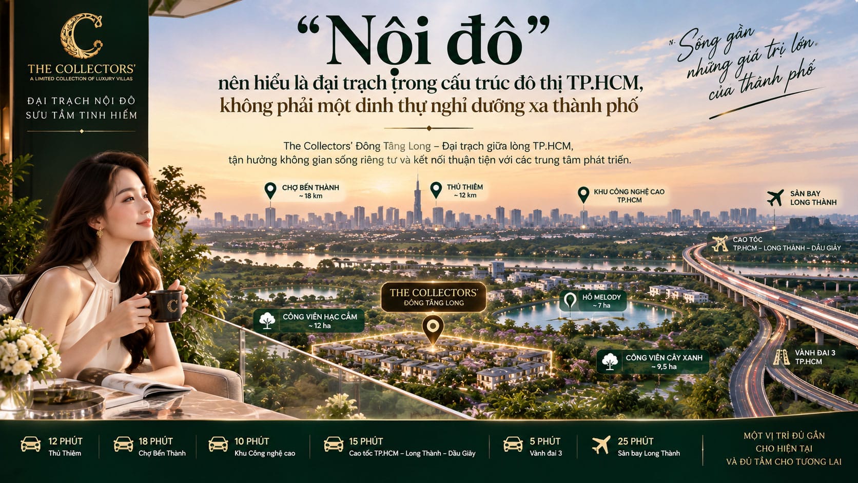 “Nội đô” – nên hiểu là đại trạch trong cấu trúc đô thị TP.HCM, không phải một dinh thự nghỉ dưỡng xa thành phố