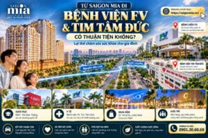 Từ Saigon Mia Đi Bệnh Viện FV Và Tim Tâm Đức Có Thuận Tiện Không?